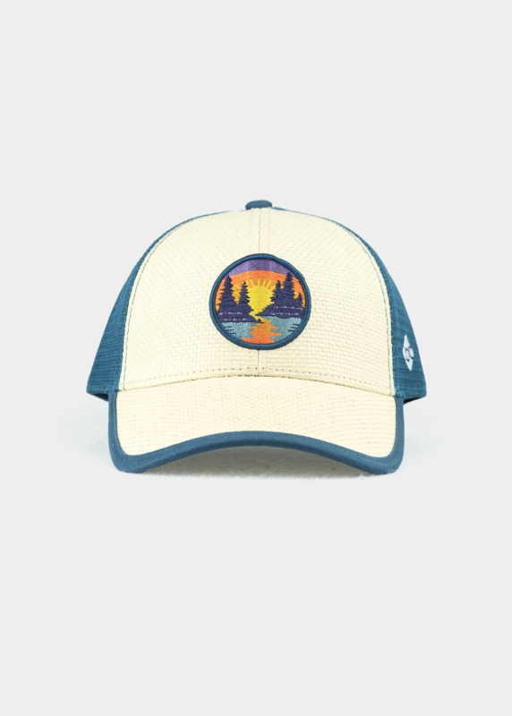Cap "Sommerfest" - Stroh (Curved)
